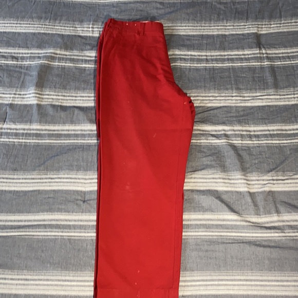Castaway Island Mens | 40x30 Red Chino Pants USED - Picture 4 of 4